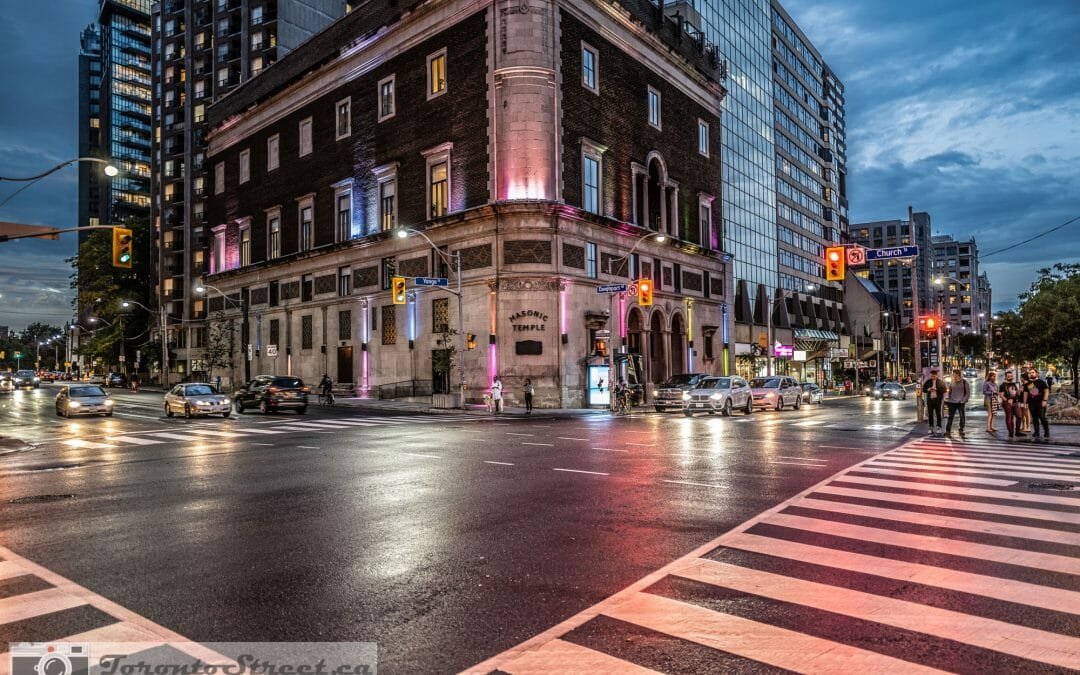 Masonic Temple Toronto Street Photography