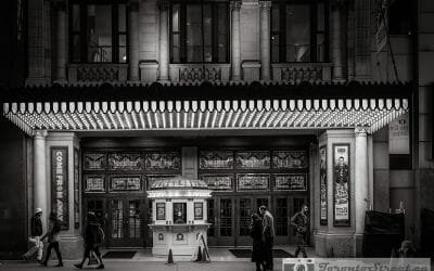 A Fall Night Walk In Town With Camera