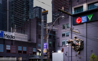 Colourful City Street Photography in Downtown Toronto